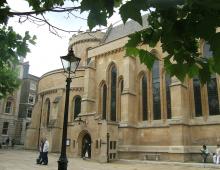 Англия: церковь темпла в лондоне